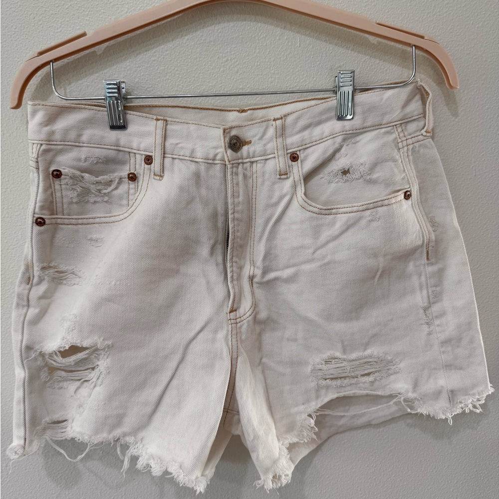 American Eagle Outfitters Distressed Jean Shorts
